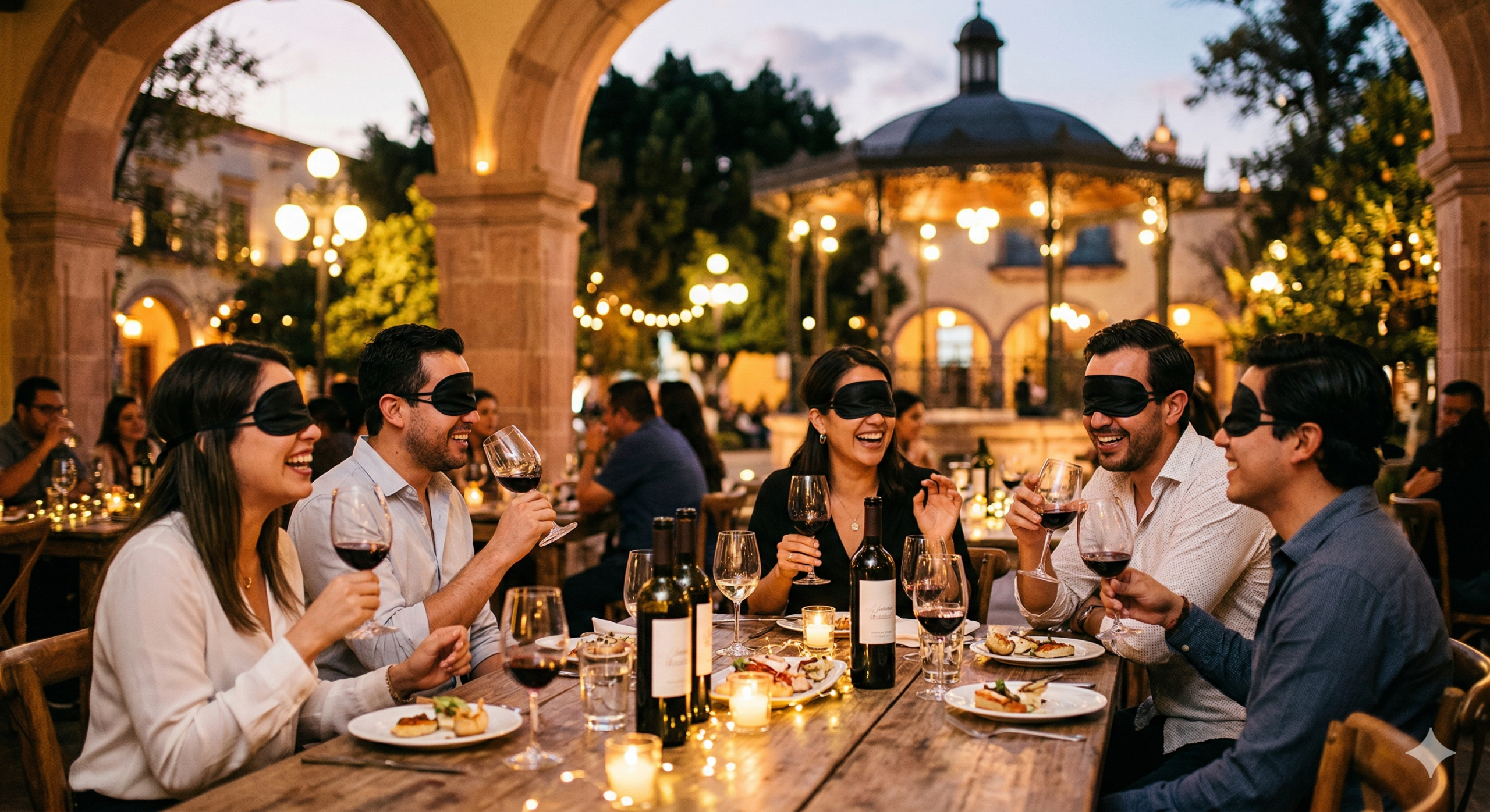 Cena a Ciegas en Aguascalientes